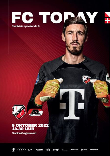 AZ Programma 9-okt-2022 Utrecht uit